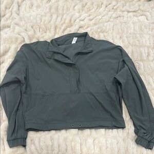 Gray Pullover Jacket